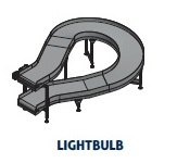 All-purpose spiral conveyor for medium to large products